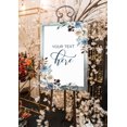 thumbnail image 3 of Darling Souvenir MADE WITH LOVE PersonalizedWelcomeBannerPainted Flower With Border,Custom Text Poster Party CollectionWelcomeSignGreat For Wedding, Birthday, Engagement Party- 18x12, 3 of 5