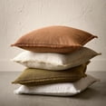 thumbnail image 3 of Bouclair Coussin Décoratif Beige Taha 19x19 Po (48x48 cm), 3 of 10
