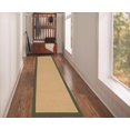 thumbnail image 2 of Linon Athena Tapis en Laine Tufté à la Machine 2 Pieds6"x12 Pieds en Sisal et Vert, 2 of 7