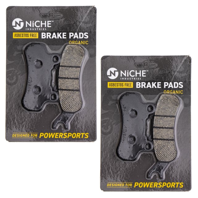 Niche Right Brake Pad Set for Can-Am Defender HD10 Organic UTV 2 Pack 519-KPA2356D