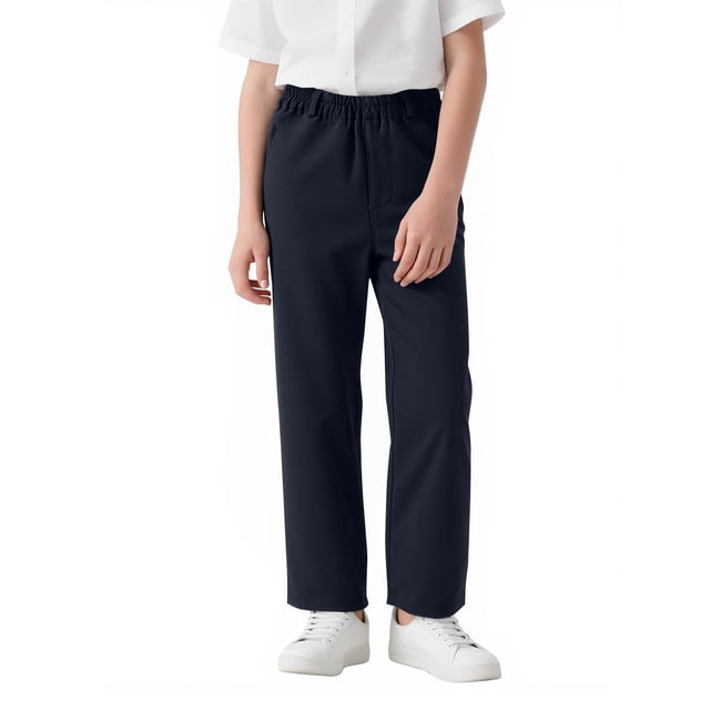 Sweatpants with Pockets for Kids - Slim Fit, Side Pockets, Winter Sport Pants