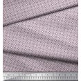 thumbnail image 2 of Soimoi Velvet Fabric Geometric Small Print Fabric by Yard 58 Inch Wide, 2 of 3