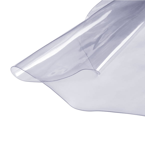 KFFKFF Transparent Tablecloth Protection, Diameter of 48 inches/1230 mm, Composed of 1.5 mm Durable PVC Plastic, Resistant to Water, Ideal for Writing Desks, Coffee Tables, and Dining Room Tables