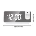 thumbnail image 3 of RKSTN Alarm Clock 17.3-Inch Living Room Wall Clock with Multifunctional LED Electronic Clock Large Size Alarm Clock Temperature and Humidity Clock, 3 of 4