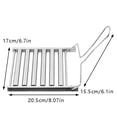 thumbnail image 3 of Hot Dog Roller Stainless Steel for Outdoor Grilling Manual Operation and Even Heating Compact and Portable, 3 of 4