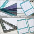 thumbnail image 3 of 2Pcs Diet Tearable Notebook Meal Planner Household Weekly Calendar Diet Notebook, 3 of 8