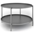 thumbnail image 1 of Simpli Home Monet Industriel 32 Pouces Table Basse en Métal Métal en Gris Orage, 1 of 6
