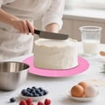 thumbnail image 3 of Placemat 2 Round Silicone Baking Mat for Non- Dough Rolling and Kneading Pad with Thick Durable for Kitchen and Countertop, 3 of 3