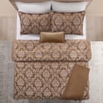 thumbnail image 4 of Mainstays 5-Piece Damask Comforter Set, King, 4 of 6