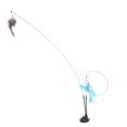 thumbnail image 4 of Suction Cat Feather Wand Toy Suction Cat Teaser Stick Toy Interactive Cat Teaser Wand Toy, 4 of 7