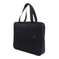 thumbnail image 2 of JWshufel Business Meeting File Storage Tote Shoulder Bag with Breathable Material Relaxable Handles Zipper Access for Office and Travel Document Organization, 2 of 5