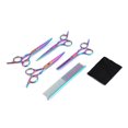 thumbnail image 3 of Ciseaux de Toilettage pour Animaux, Cisailles pour Animaux, Ensemble de 7 Pcs de Ciseaux pour Animaux, Coupe des Poils d'Animaux, Taille des Poils d'Animaux pour Chien pour Chat, 3 of 8