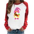 thumbnail image 2 of Daisyyozoid Nouveautés Hauts pour Femmes Joyeuses Pâques Mode Décontractée Manches Longues Chandails Imprimés pour Dames Hauts, 2 of 5