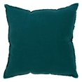 thumbnail image 1 of SARO 13049.JG20S Coussin Carré de 18 Po à Franges en Lin Rempli de Duvet - Vert Jaspe, 1 of 4