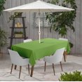 thumbnail image 2 of Vargottam Nappe rectangulaire intérieure / extérieure 58 x 82 po Vert poire imperméable avec trou de parapluie, 2 of 6
