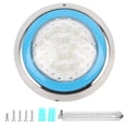 thumbnail image 2 of Underwater Wall Light, High Hardness IP68 Waterproof PC Mirror Swimming Pool Light High Transparency  for Swimming Pool for Aquarium for Hotel, 2 of 8