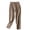Khaki, variant on HVOBTTY Women's Casual Straight-Leg Trousers, Ladies and Women's Linen Leggings Summer Casual Pants Loose and with Drape Like Cropped Pants White, XXL