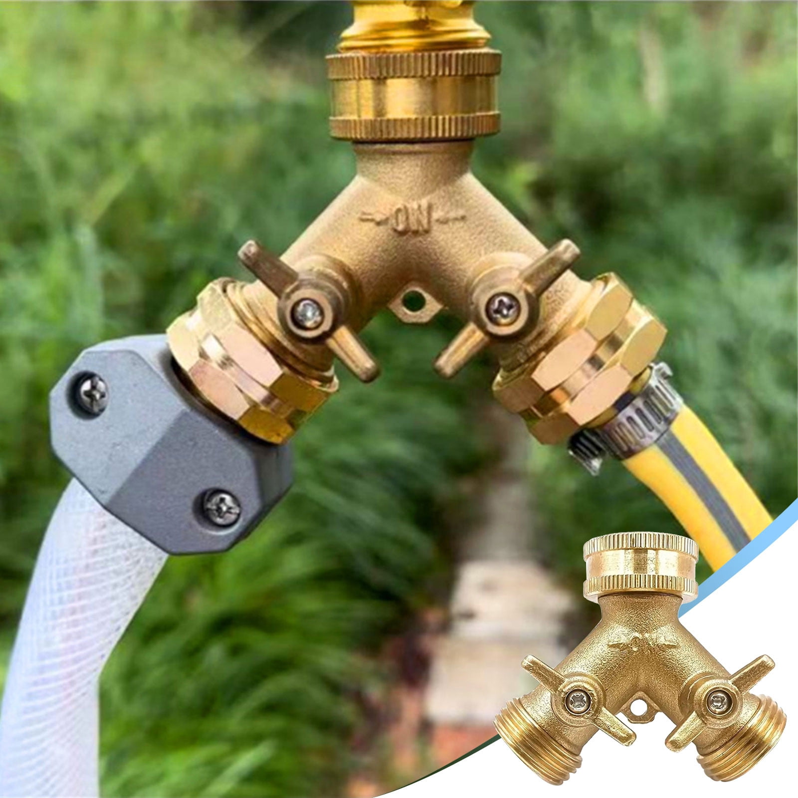 Séparateur De Tuyau D'Arrosage À 2 Voies,Adaptateur En Y Pour Tuyau D