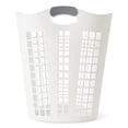 thumbnail image 1 of Gracious Living Easy Carry Flex Hamper, Ventilated Laundry Basket w/Handles, 1 of 9