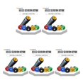 thumbnail image 1 of Youkk Non-deforming Bike Grip With Round Edge Universal And Colorfast Fits Most Bikes Black 5Set, 1 of 2