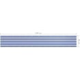 thumbnail image 2 of Écran de Balcon Écran d'Intimité Pare-Vent de Jardin Écran de Protection Imperméable Écran d'Intimité Extérieur Blanc et Bleu 90x600 cm Tissu Oxford, 2 of 4