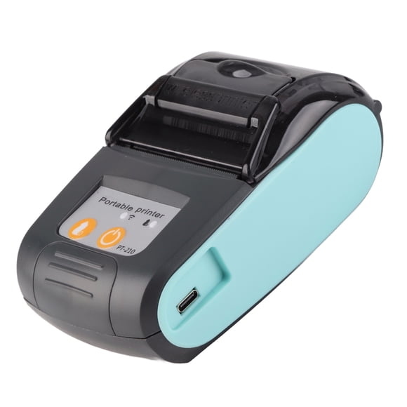 Portable cordless Receipt Printer, Print cordlessly with BT, High Efficiency, Tax Invoice Printing