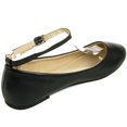 thumbnail image 2 of AlpineSwiss Calla Womens Ballet Flats Ankle Strap Shoe Classic Ballerina Slipper, 2 of 6