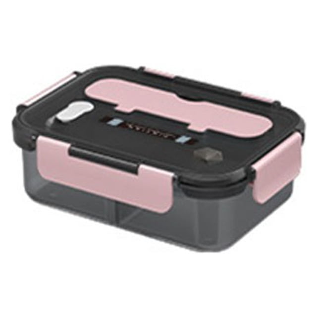 EGNMCR Large Capacity Separated Plastic Sealed Lunch Box Lunch Box Students Work With Lunch Box Microwave Oven Available microwaveable lunch