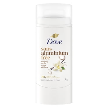 Dove Aluminum-Free Deodorant 72H Protection Sparkling Vanilla, 74 g