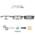 thumbnail image 4 of Polarized Military Sunglasses Ballistic Army Goggles Men Frame 3/4 Lens Combat War Game Eyeshields, 4 of 5