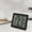 Black, variant on SuoKom Household Indoor Thermometer, Digital Temperature and Humidity Monitor, Indoor Hygrometer Sensor, Hygrometer, Baby Room, Greenhouse Hygrometer