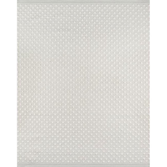 Erin Gates LANGDLGD-2GRY2030 Hand Woven Langdon Rectangle Area Rug, Grey - 2 x 3 ft.