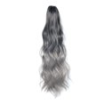 thumbnail image 1 of QUYUON Extensions de Cheveux Droites à Clip Postiches pour Femmes Perruques Longues d'Apparence Naturelle Pièce de Cheveux pour Femmes Extensions de Queue de Cheval Clips Synthétiques sur Extensions de Cheveux Type de Cheveux Q1099, 1 of 2