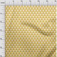 thumbnail image 2 of oneOone Tissu Cambric Coton Jaune Triangle Matériel de Robe Tissu Imprimé Tissu au Mètre 42 Pouces de Large - P9, 2 of 4