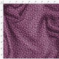 thumbnail image 4 of Soimoi Pink polyester Crepe Fabric Snow Flakes Floral Printed Fabric 1 Yard 42 Inch Wide, 4 of 5