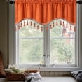 thumbnail image 4 of EGNMCR Room Decor, Home Decor, Wall Decor Elegant Fringed Window Curtains Patterned Rod Panels Stylish Short Drapes For Home Decor Curtains Curtains, 4 of 6