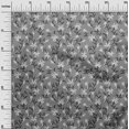 thumbnail image 3 of oneOone Georgette Viscose Gray Fabric Floral Retro Craft Projects Decor Fabric Printed By The Yard 42 Inch Wide, 3 of 5