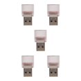 thumbnail image 2 of maskred USB Veilleuse Étoile Mini Ciel Romantique Étoilé Flexible pour Fête Rouge USB Coloré LED 5Ensemble, 2 of 6