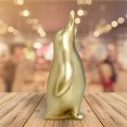 thumbnail image 2 of facefd Penguin Statue Resin Figurine Art Works Craft for Bookcase Home Decoration Aureate, 2 of 9