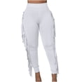 thumbnail image 1 of Birdeem Pantalon Aguichant Moulant à Franges pour Femmes, 1 of 11