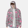 thumbnail image 2 of Lsque Flamingos Pattern UPF 50+ Lightweight Sun Protection Men's Women's Long Sleeve Shirt, Hoodie Performance -XX-Large, 2 of 7