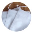 thumbnail image 4 of 100Pcs/Lot Teabags Lightweight Empty Square Cooking Spice Scented Tea Bags with Seal Filter Paper Natural Drawstring Herb Pouch 100pcs 5.5x7cm, 4 of 8
