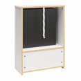 thumbnail image 3 of Ameriwood Home Clermont Electric Fireplace Mantel, Ivory Oak, 3 of 8