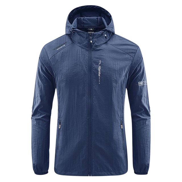 Veste Imperméable Imperméable pour Hommes Brnmxoke Imperméable Léger 2023 Imperméable avec Capuche pour Golf Randonnée Veste Coupe-Vent Extérieur