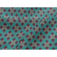 thumbnail image 4 of oneOone Viscose Jersey Fabric Floral Block Printed Fabric 1 Yard 60 Inch Wide, 4 of 4