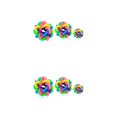 thumbnail image 2 of Maytalsory 3pcs/set Pet Dog Toy Interactive Rubber Balls For Dogs Safe And Non-Toxic Suitable For All Breeds As Shown 2Set, 2 of 6