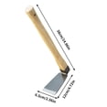 thumbnail image 3 of Btomtd Household Gardening Weeding Agricultural Tools Weeding Digging Planting Vegetables Small Hoes Gods Implement Dualpurpose, color, 3 of 5