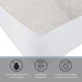 thumbnail image 3 of Cotton House - Copper Infused Mattress Protector, Hypoallergenic, Double Size, Beige, 3 of 4
