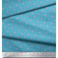 thumbnail image 3 of Soimoi Japan Crepe Satin Fabric Floral & Check Printed Fabric 1 Yard 42 Inch Wide, 3 of 5