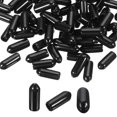 thumbnail image 1 of Uxcell 100 Pcs Embouts de Protection en Caoutchouc pour Panneau Perforé Diamètre Intérieur 4mm Noir, 1 of 7